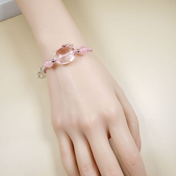 Brand New Hello Kitty Pink Lucky Bracelet - Picture 4 of 6